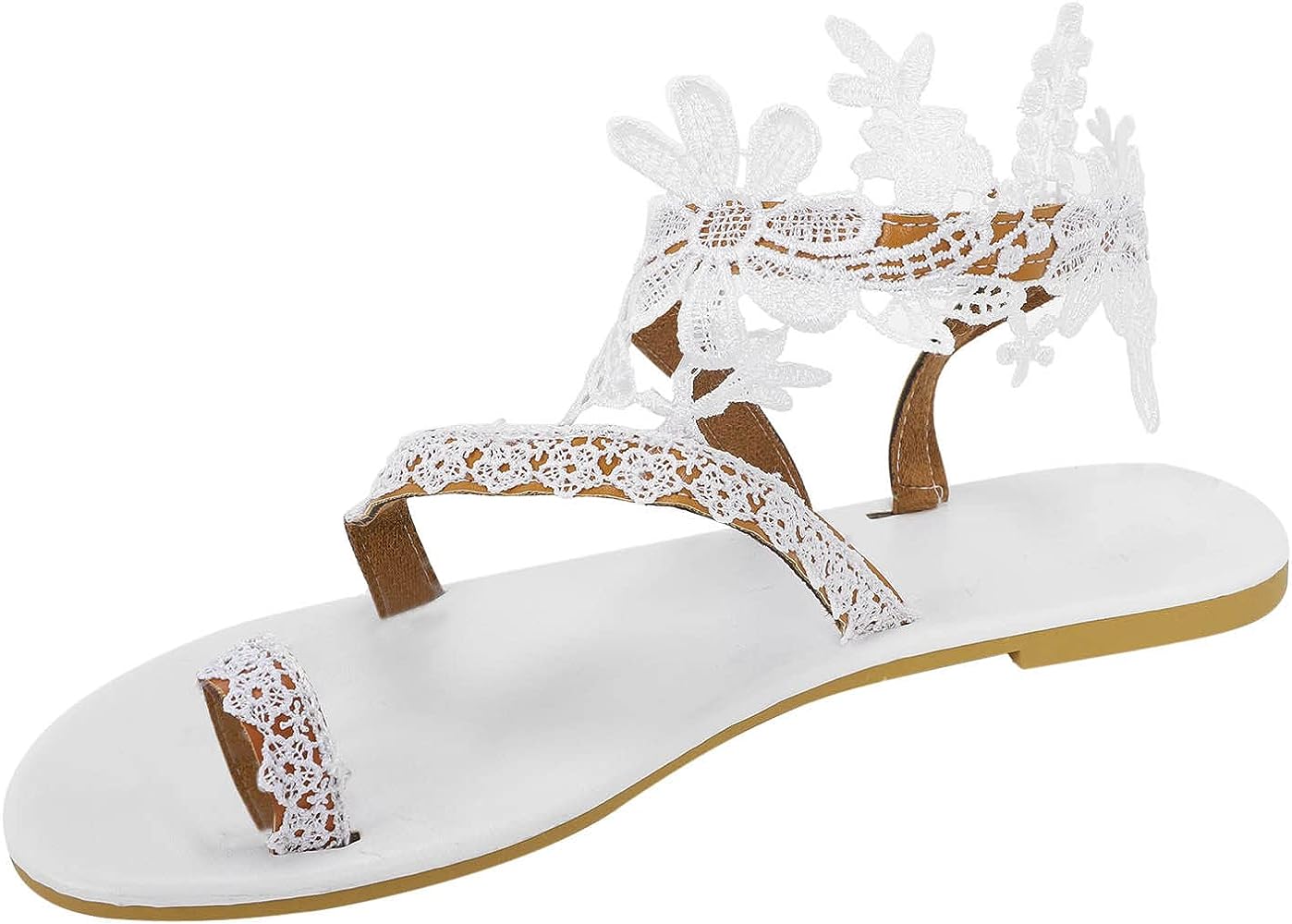 Sandalias blancas de moda