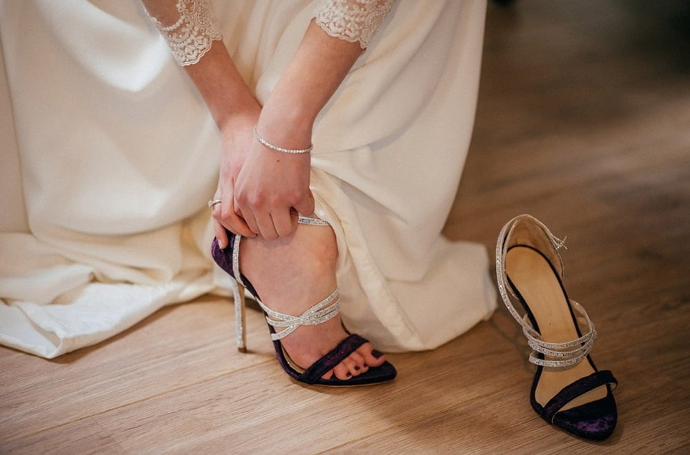 Zapatos de novia elegantes